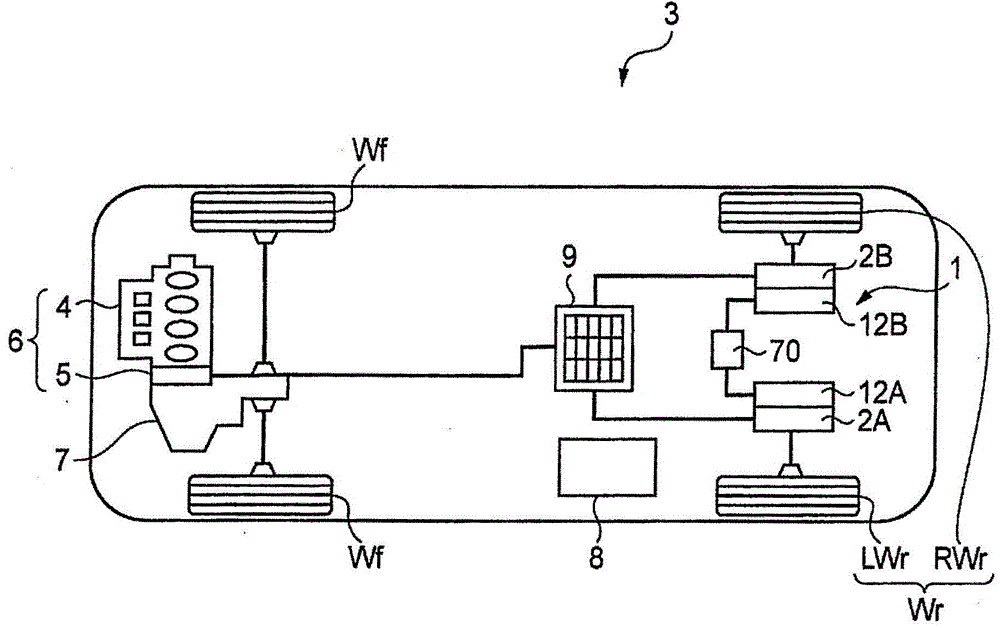 drive unit for vehicle