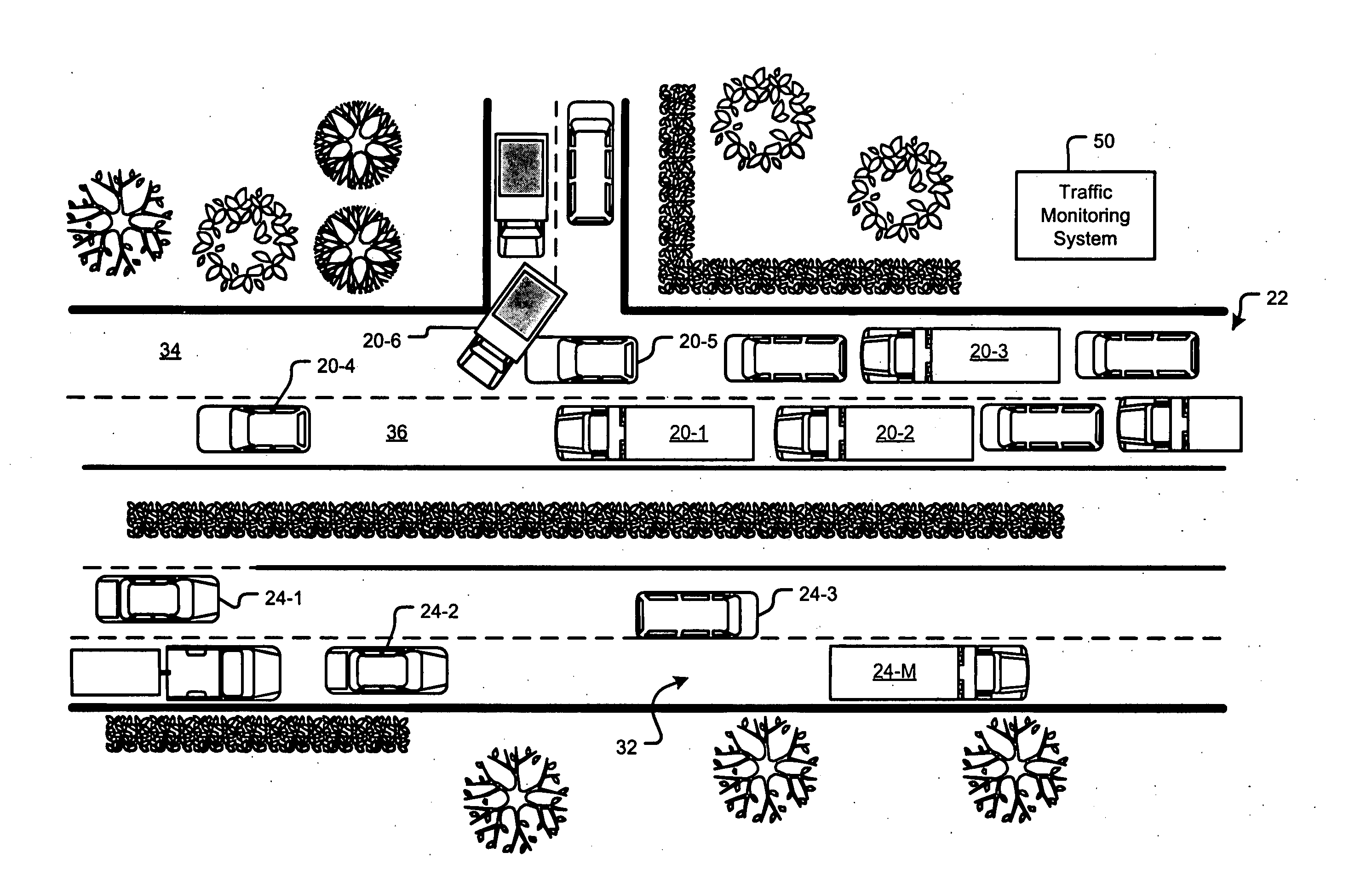 GPS-based trafic monitoring system