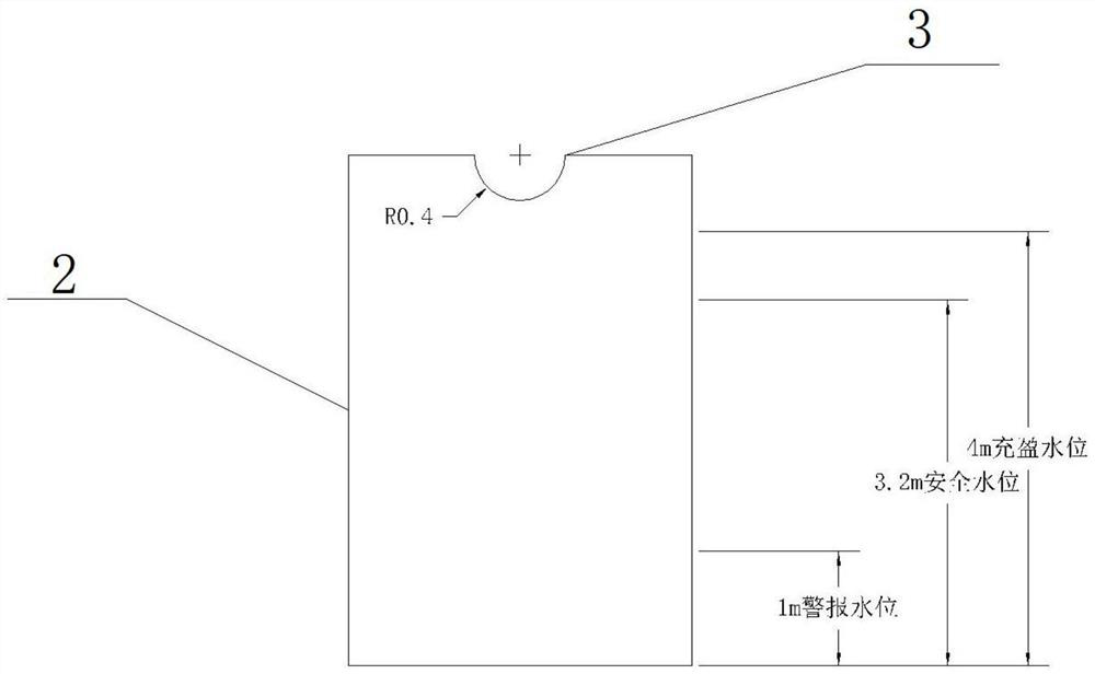 Water-saving and water-retaining system for side slope