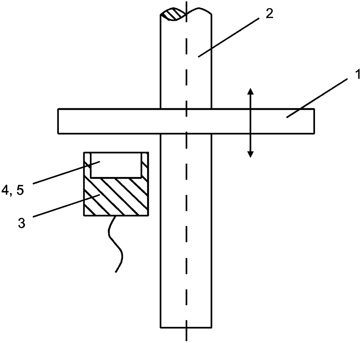 Device and sensor for contactless distance and/or position determination of a measurement object