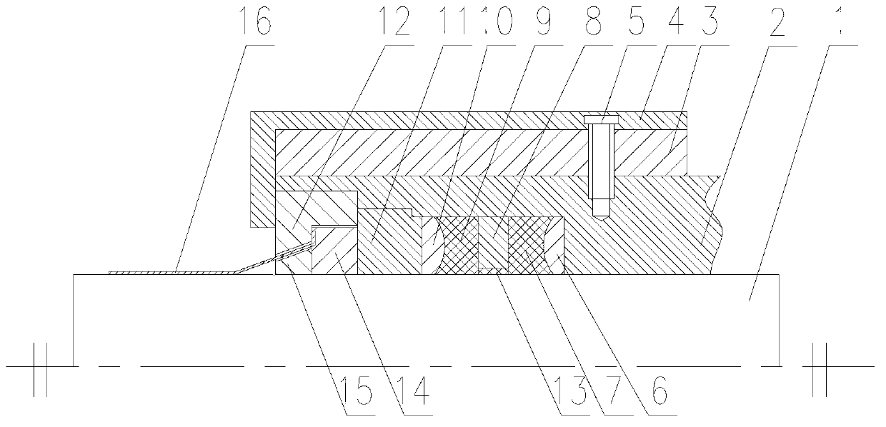 Anti-twist watertight device for underwater electric connector