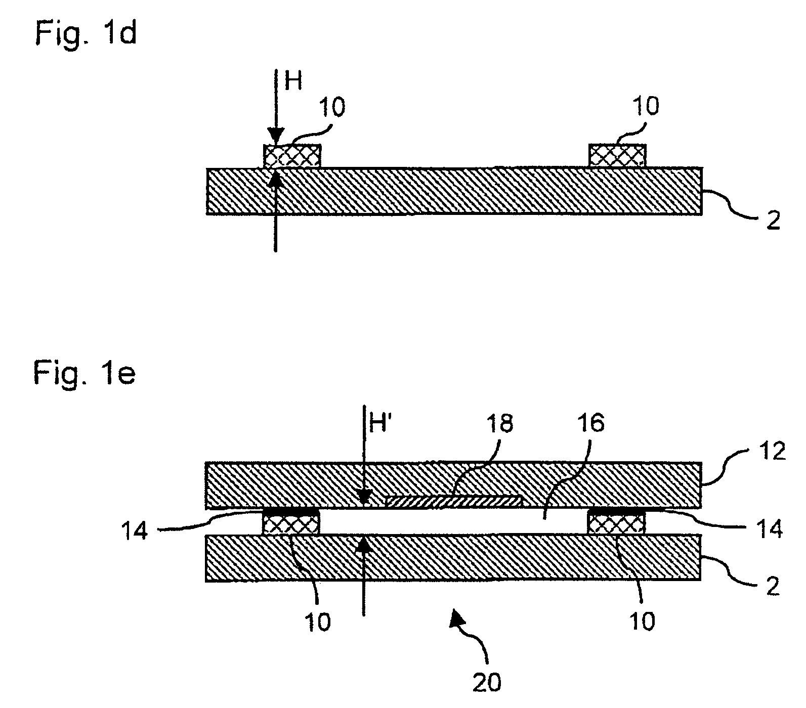 Method for connecting substrate and composite element