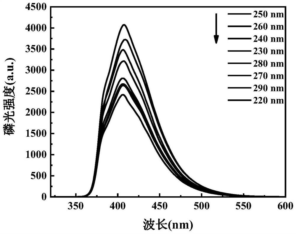 Phosphorescent carbon quantum dot-based composite material and preparation method thereof