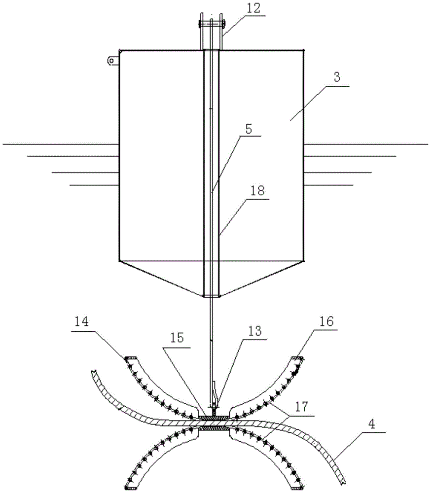 A cable laying device