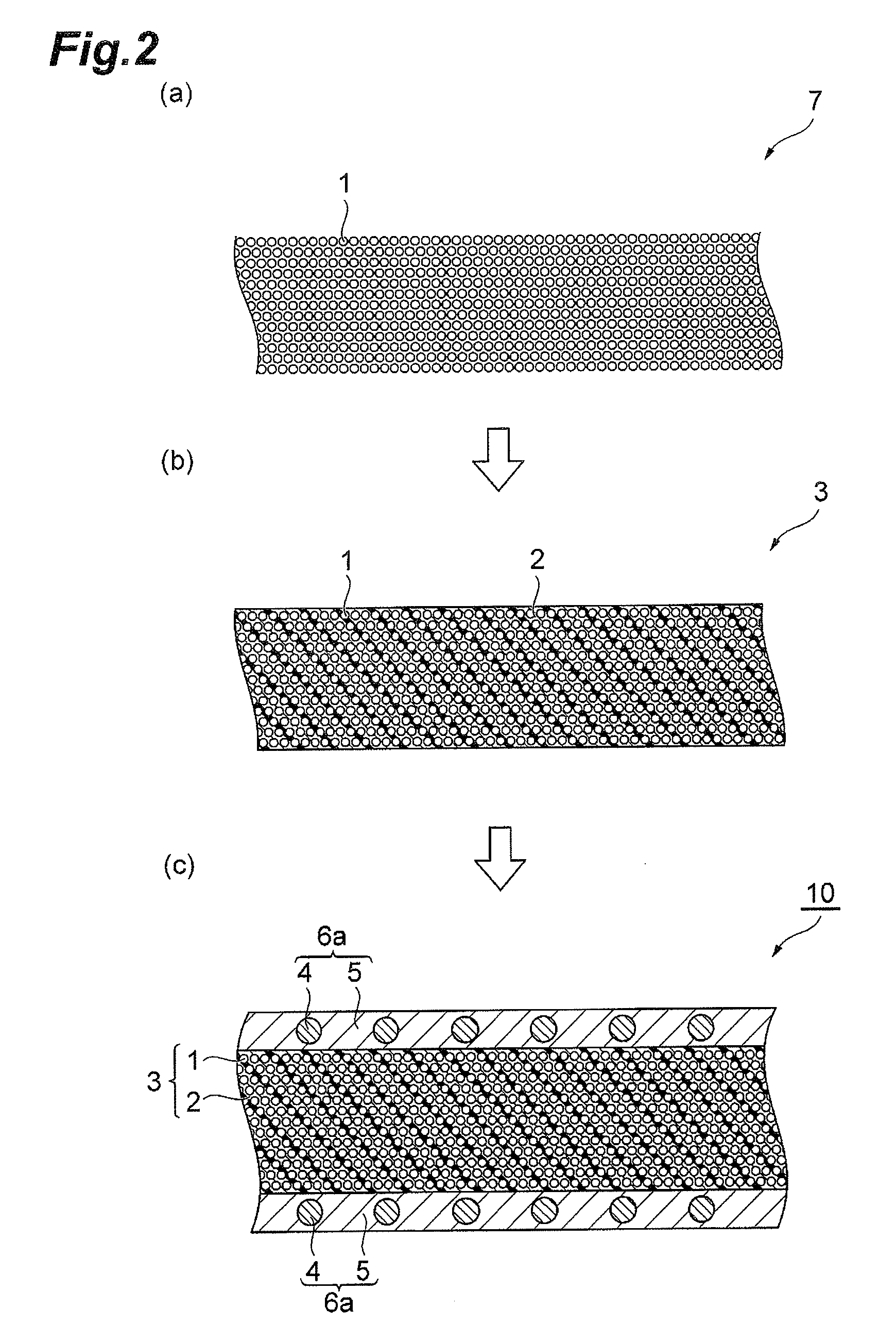 Production method for fiber-reinforced composite material