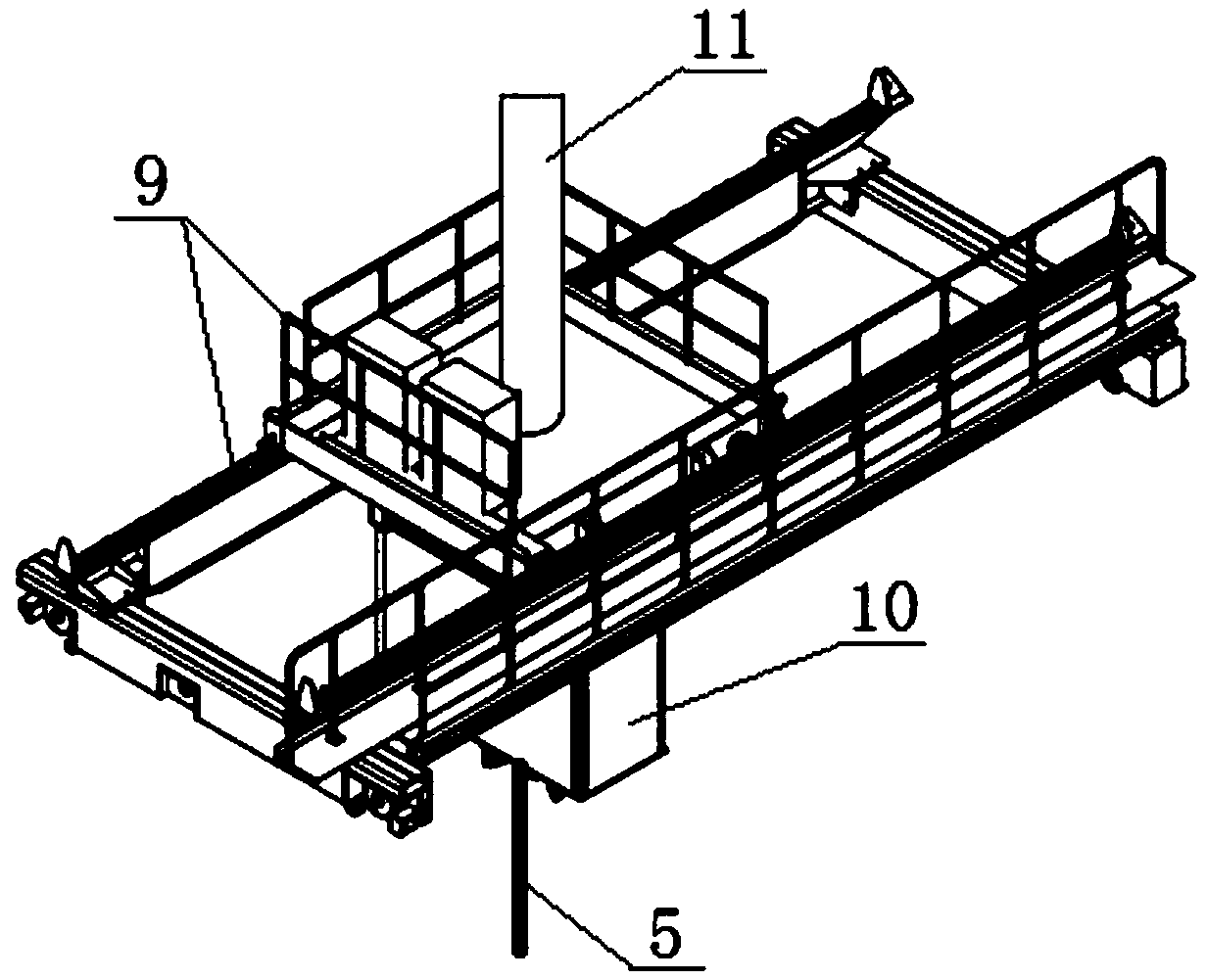 A detector assembly dismantling process and its special dismantling equipment