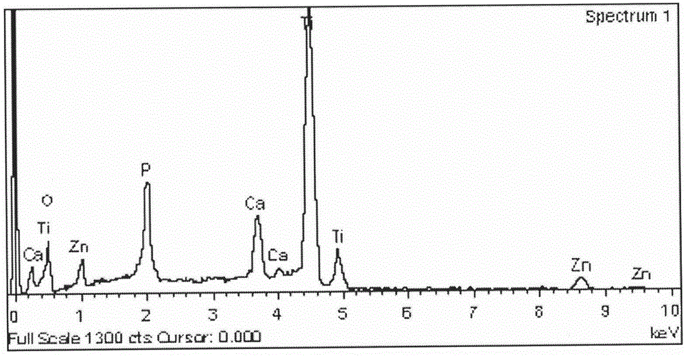 Zinc-doped porous nano-titanium oxide coating and its preparation method