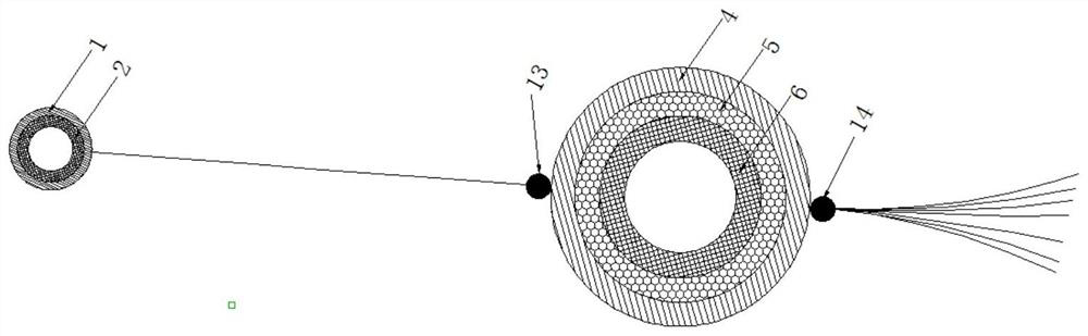 Coal seam roof aquifer ground advanced pre-drainage method