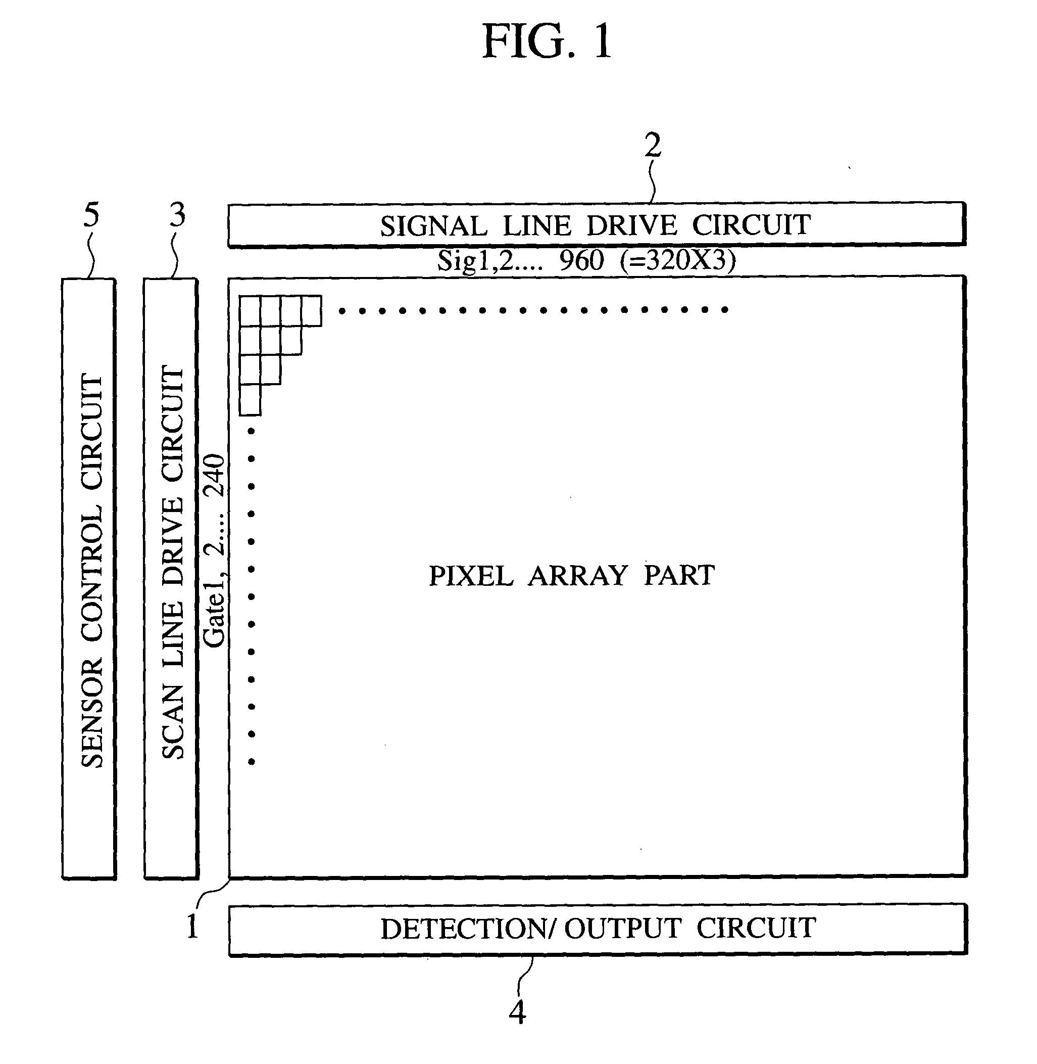 Suppression of leakage current in image acquisition