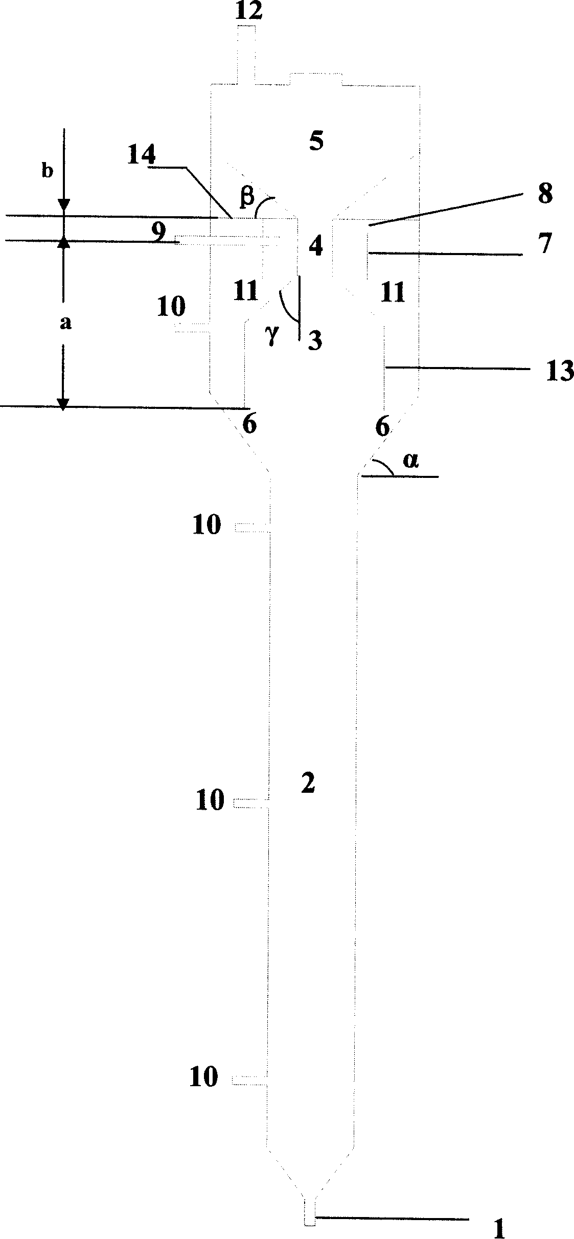 Highly effective anaerobic bioreacto