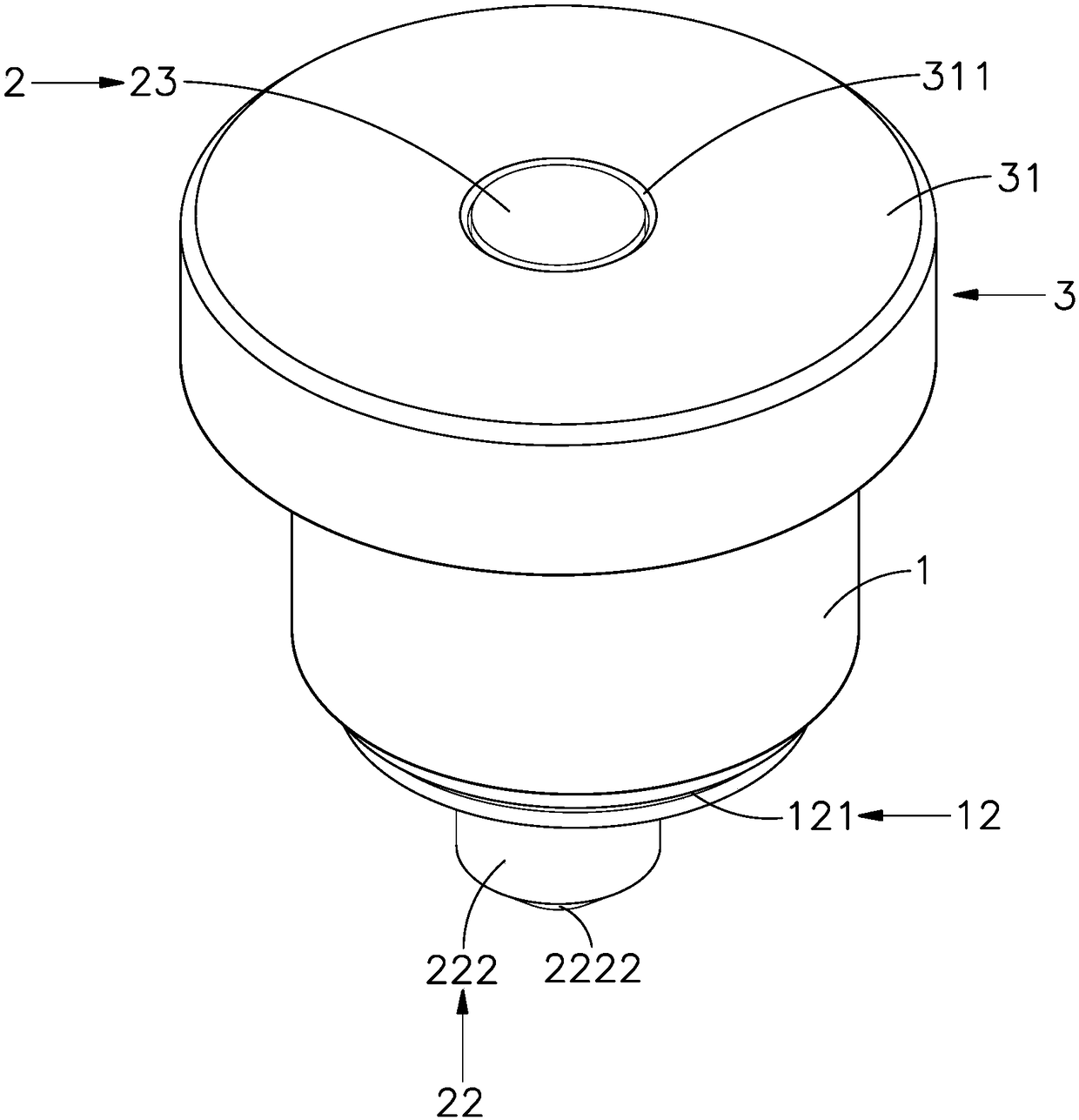 Off-position fixing device