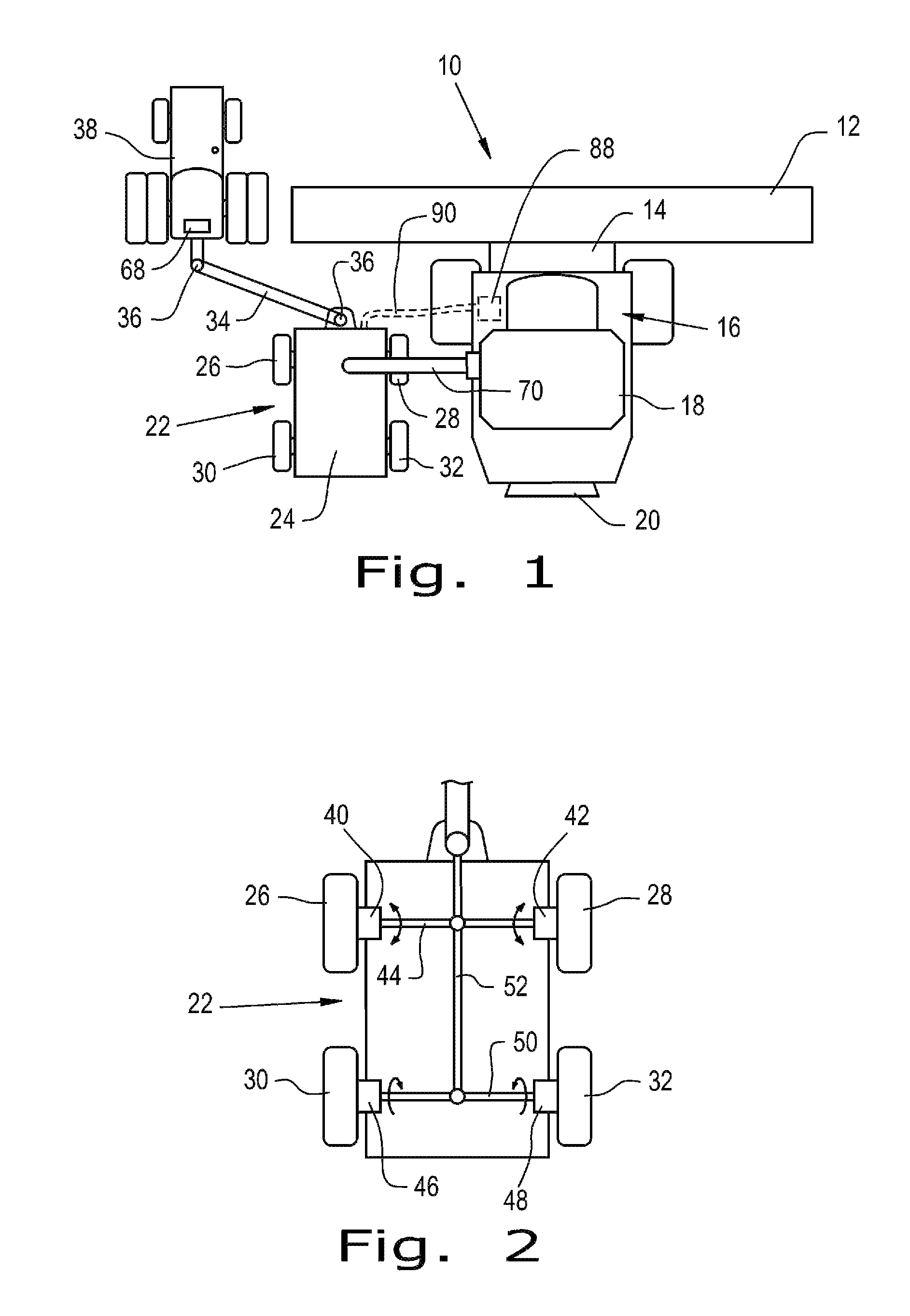 Grain cart capable of self-propulsion