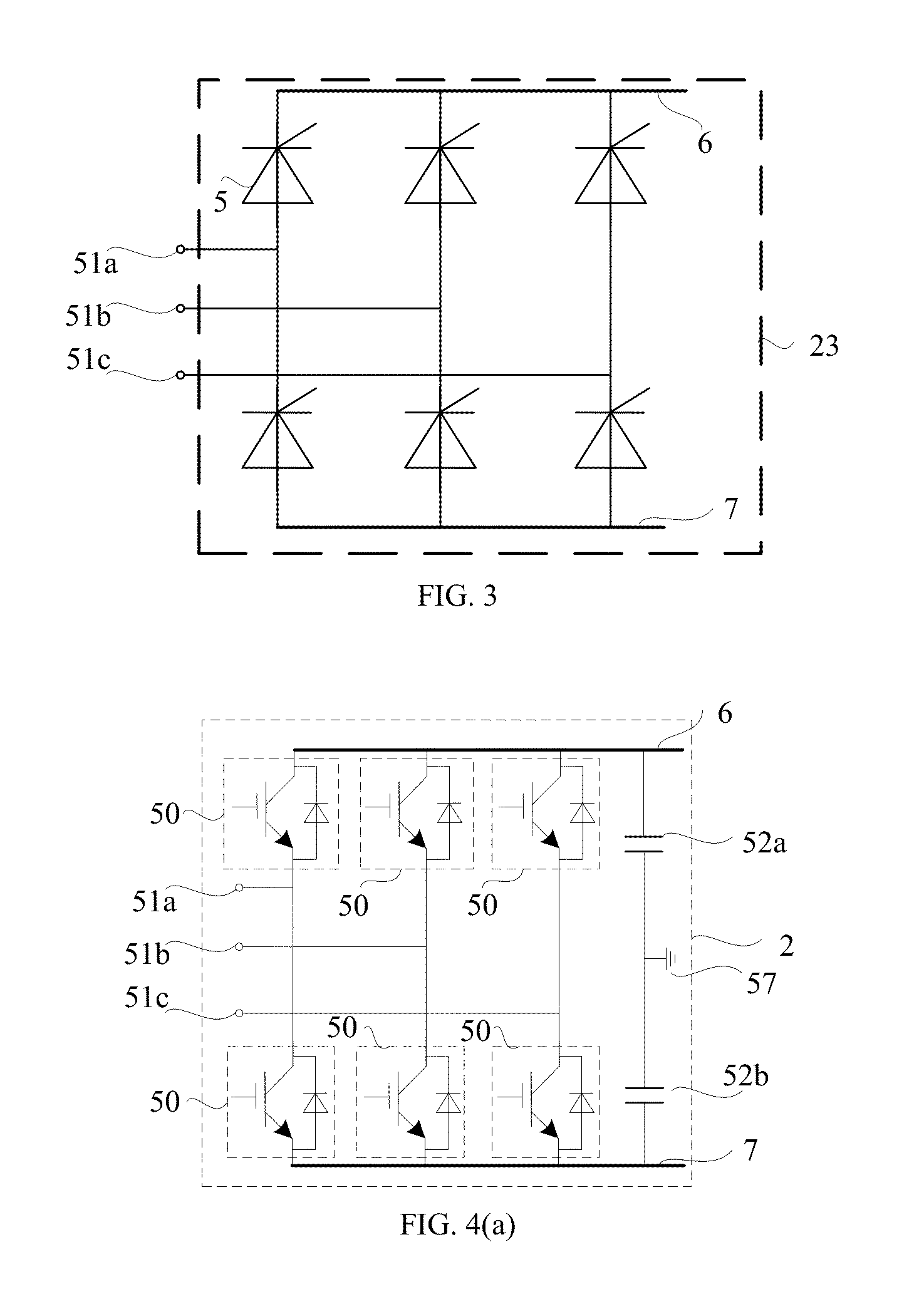 Hybrid converter and wind power generating system