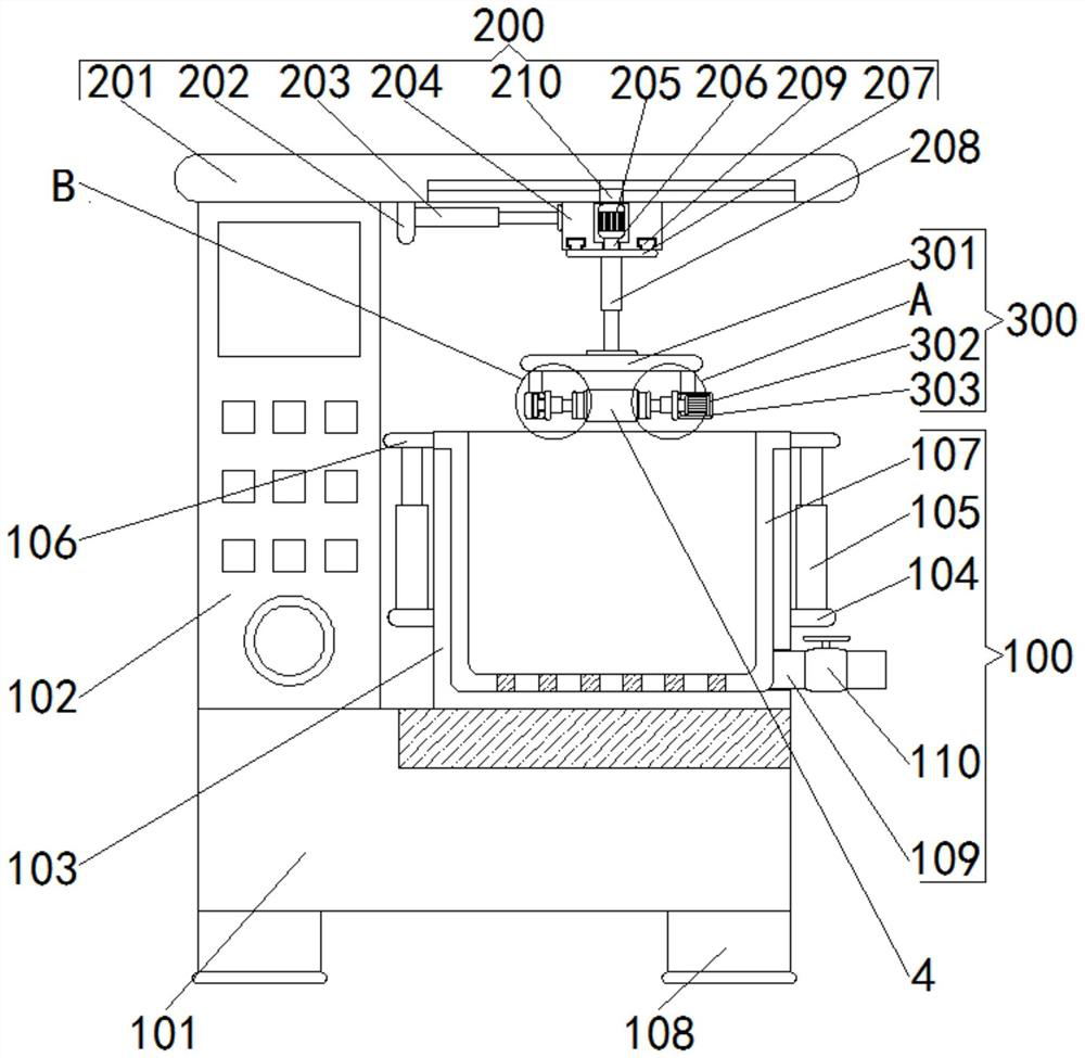 Workpiece overturning tool for translation type magnetic polishing machine