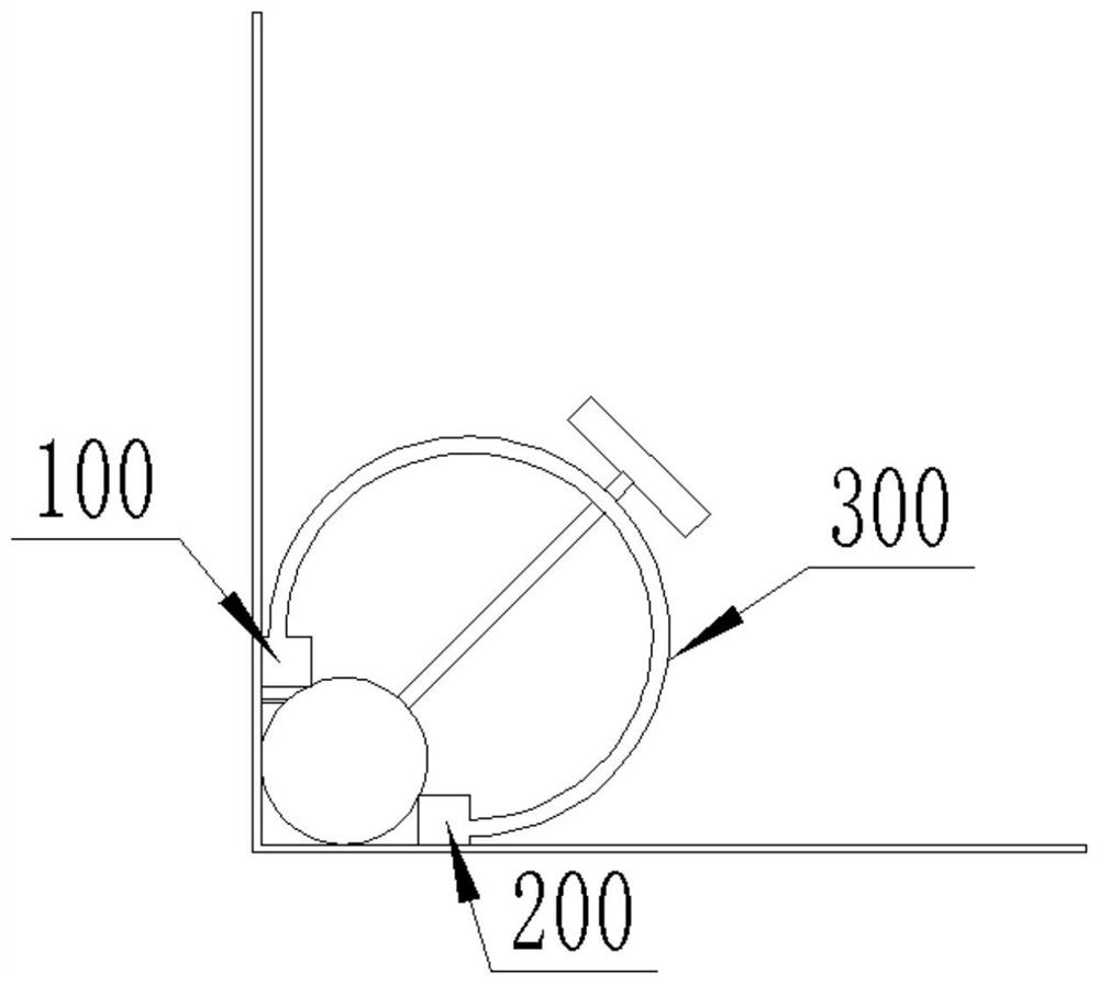 Water platform plastering device