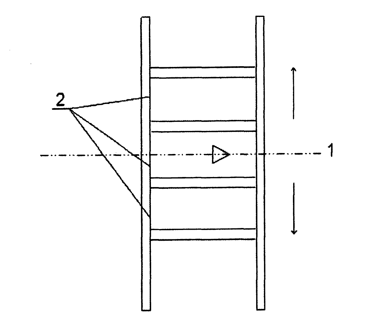 Adjusting device for first collimator of neutron texture diffractometer