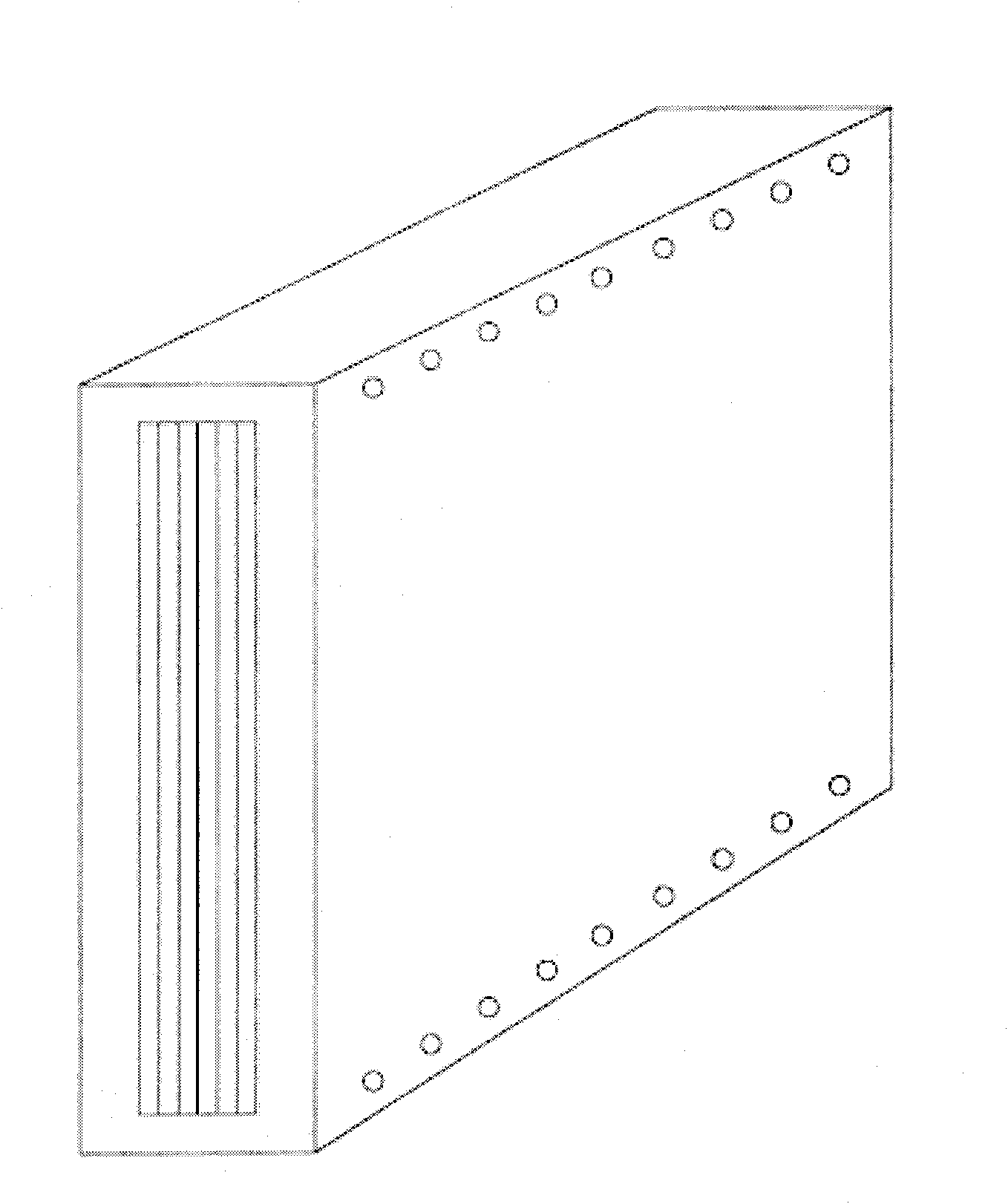 Adjusting device for first collimator of neutron texture diffractometer