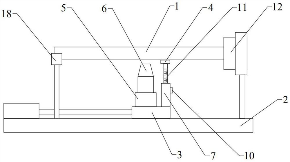 Optical wand straightening device