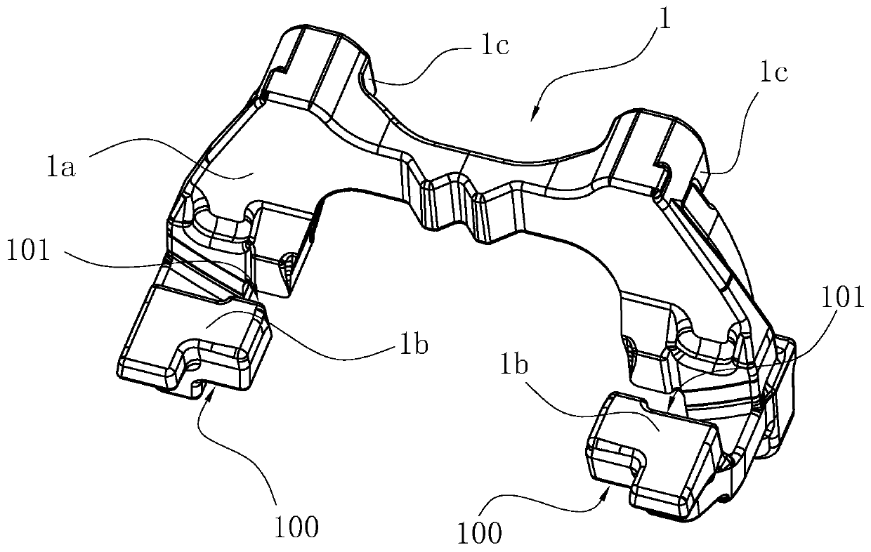 Feeding device for automatic production line of brake caliper support