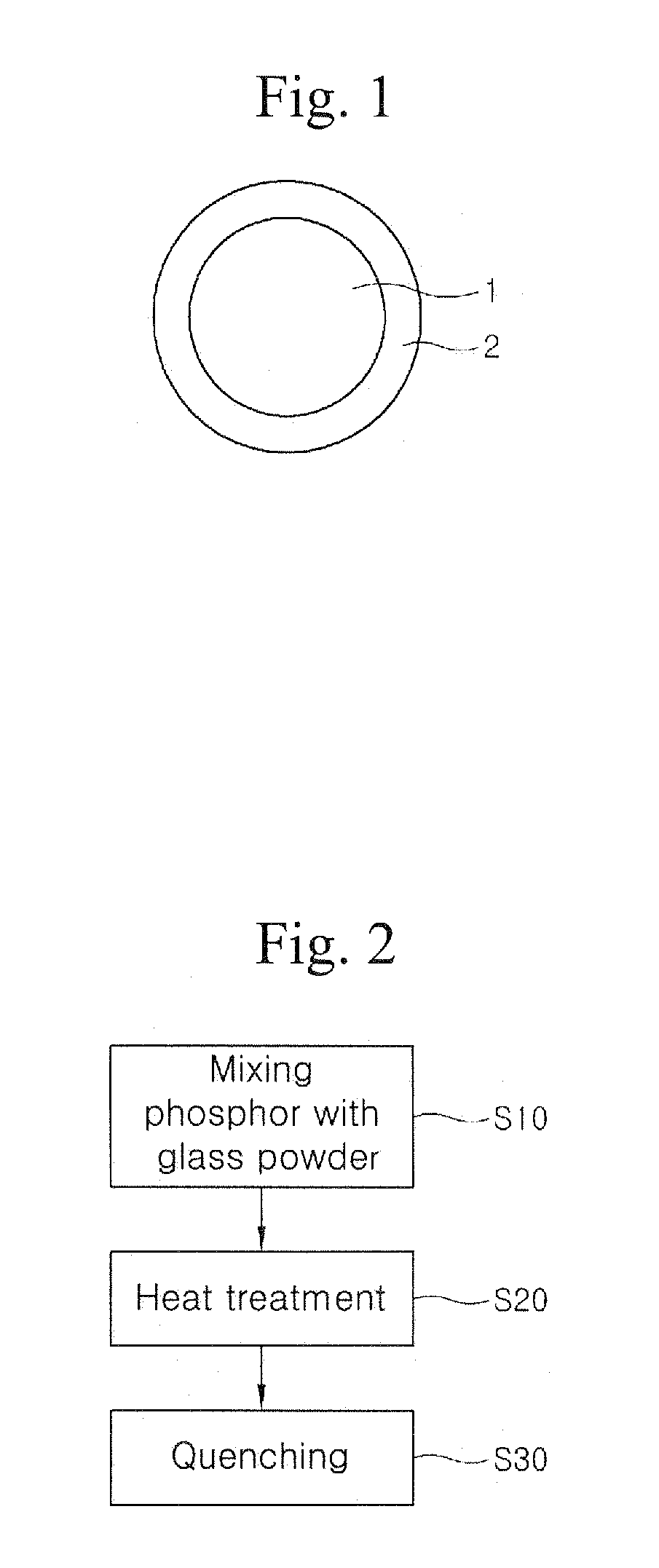 Phosphor, method for manufacturing same, and light emitting diode