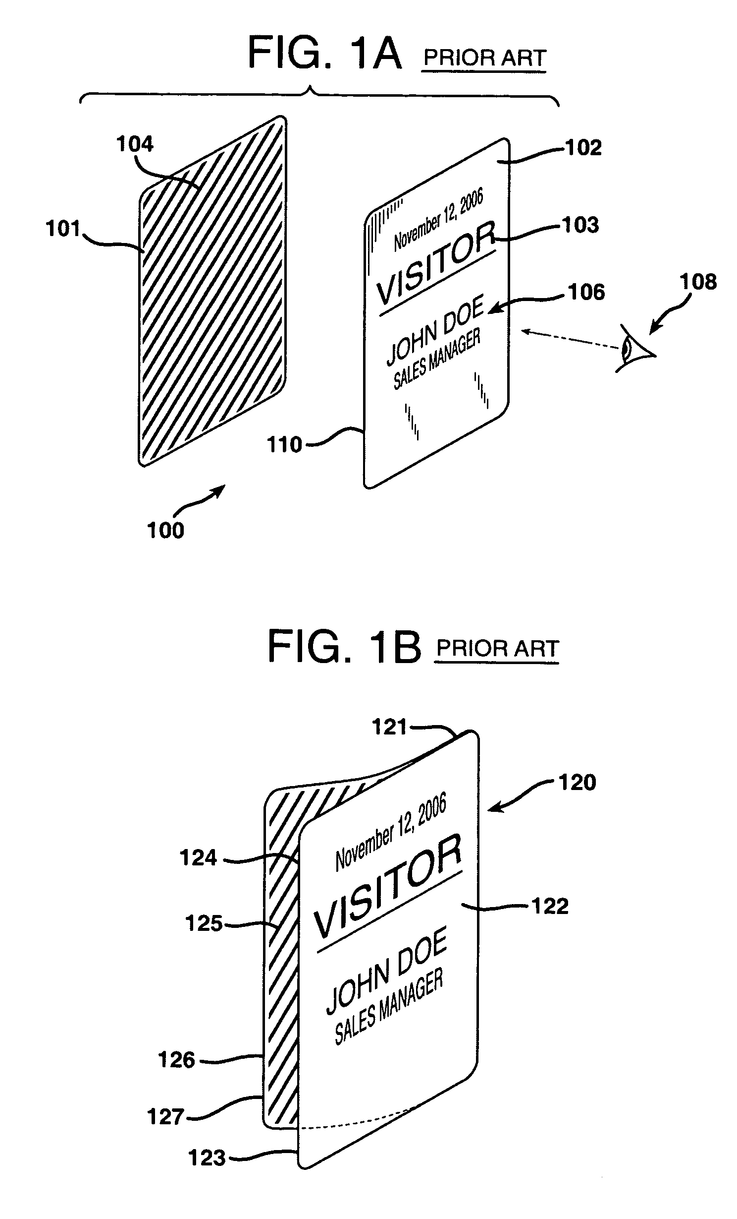 One piece self-expiring security badge or label