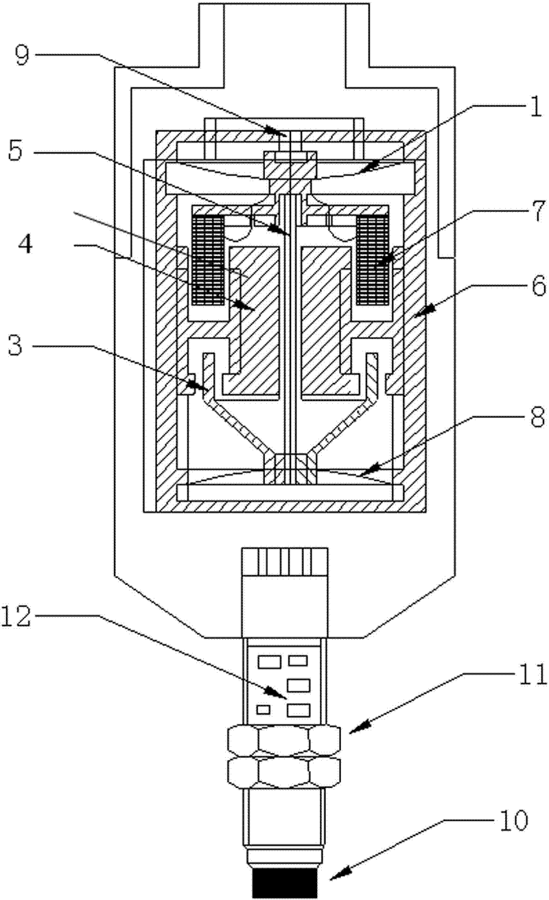 Multi-dimensional vibration sensor