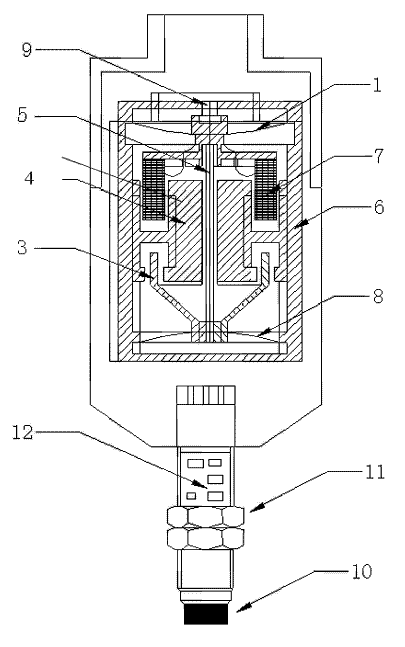 Multi-dimensional vibration sensor