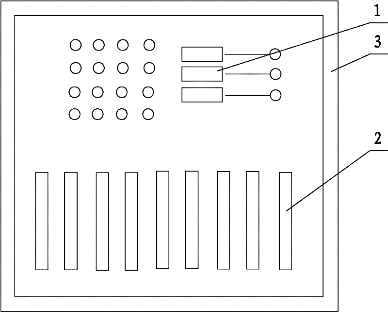 Method for plating gold on equilong connecting fingers