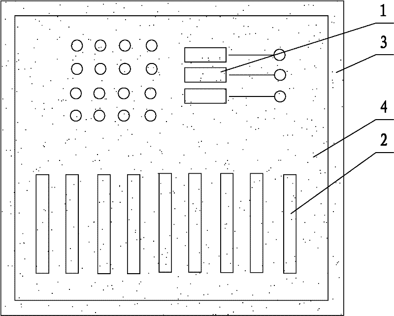 Method for plating gold on equilong connecting fingers