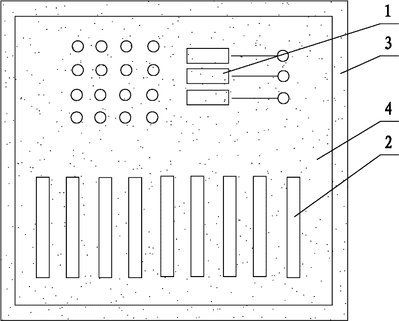 Method for plating gold on equilong connecting fingers