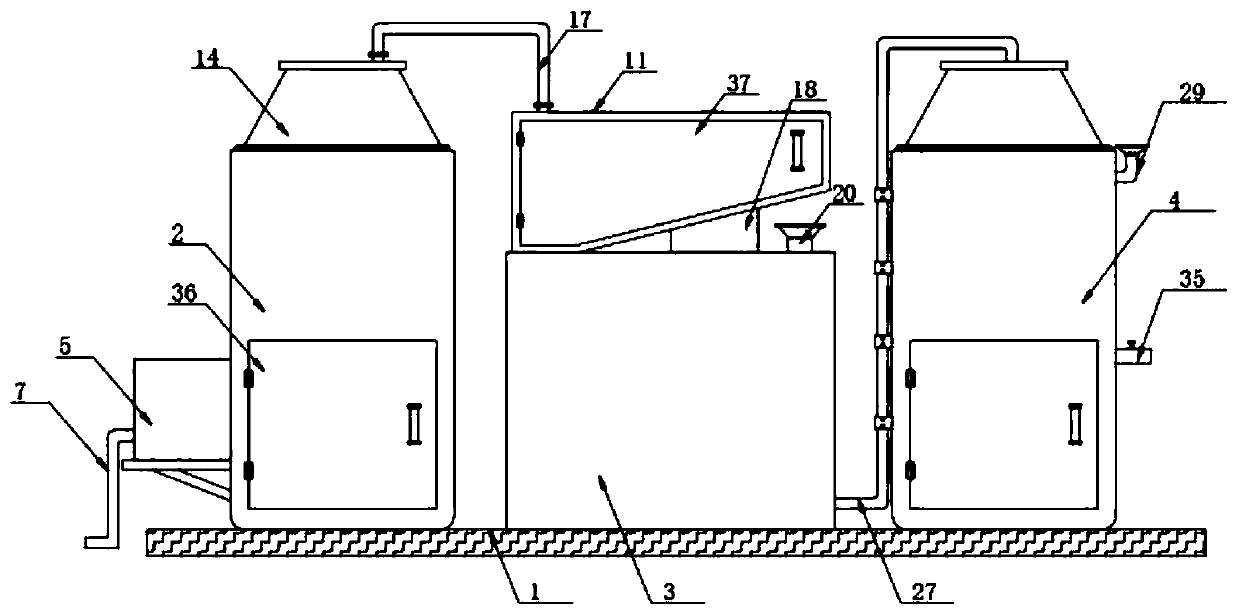 Water circulation treatment system for lotus root planting