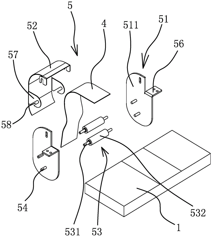 A dust-proof device for a sewing machine