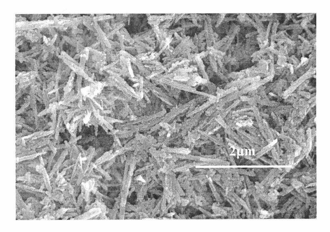 One-dimensional bar barium ferrite and preparation method thereof