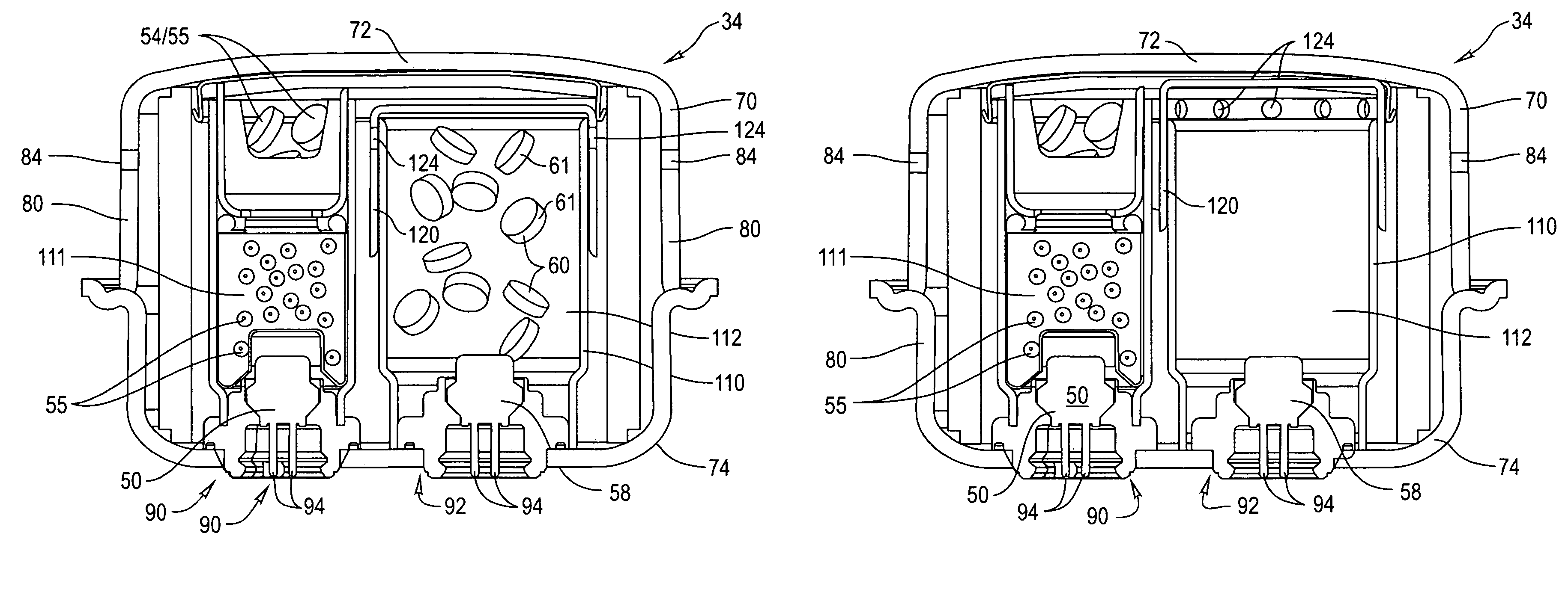 Inflator second stage combustion control