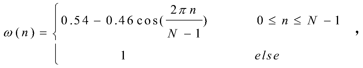 Acoustic scene identification method based on data enhancement