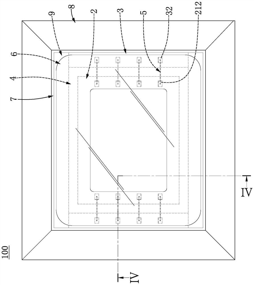 Sensor packaging structure