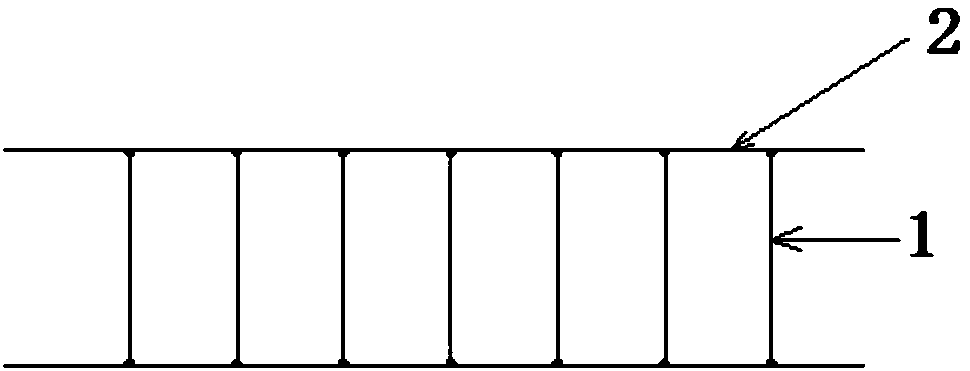 Adhesion method for expanded bonding surface of metal silencing structure