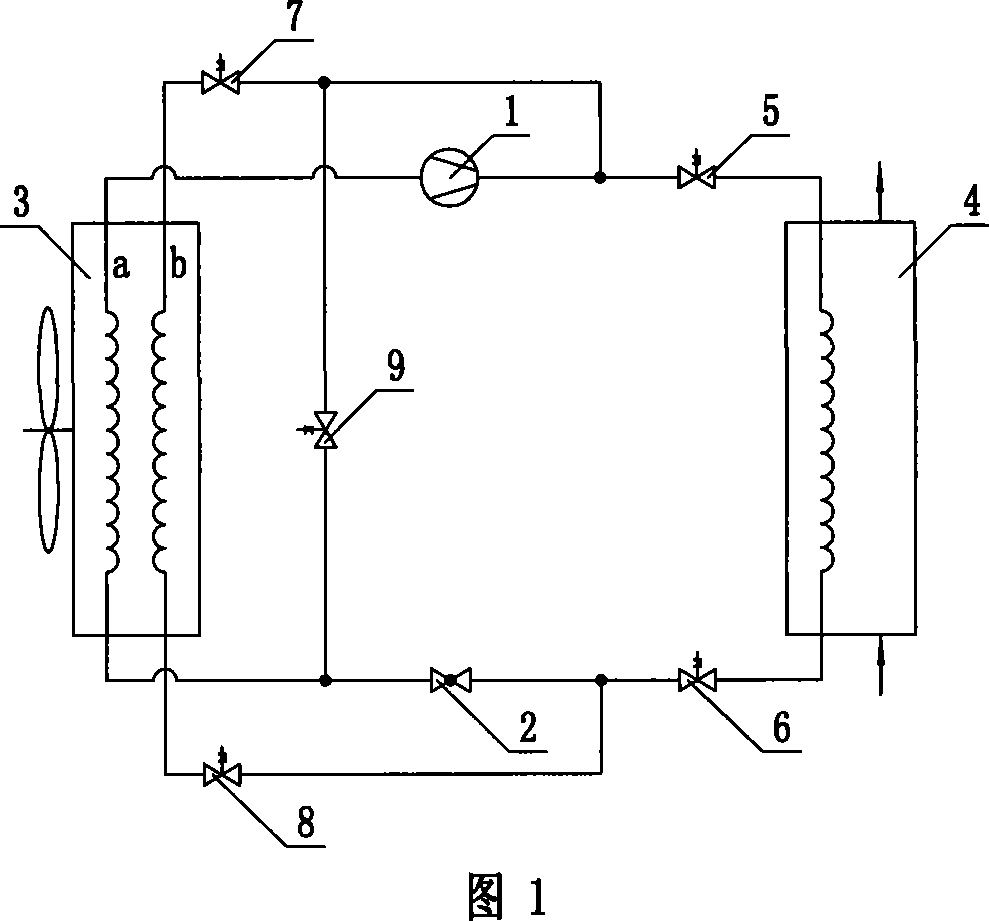 Highly effective air source heat pump hot water device