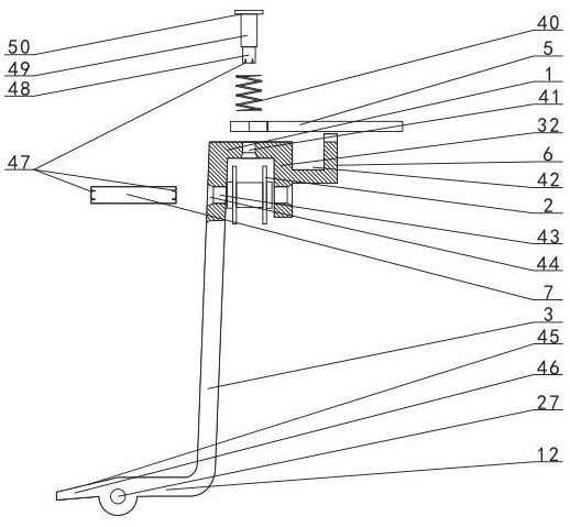 A high-voltage cable operation trolley