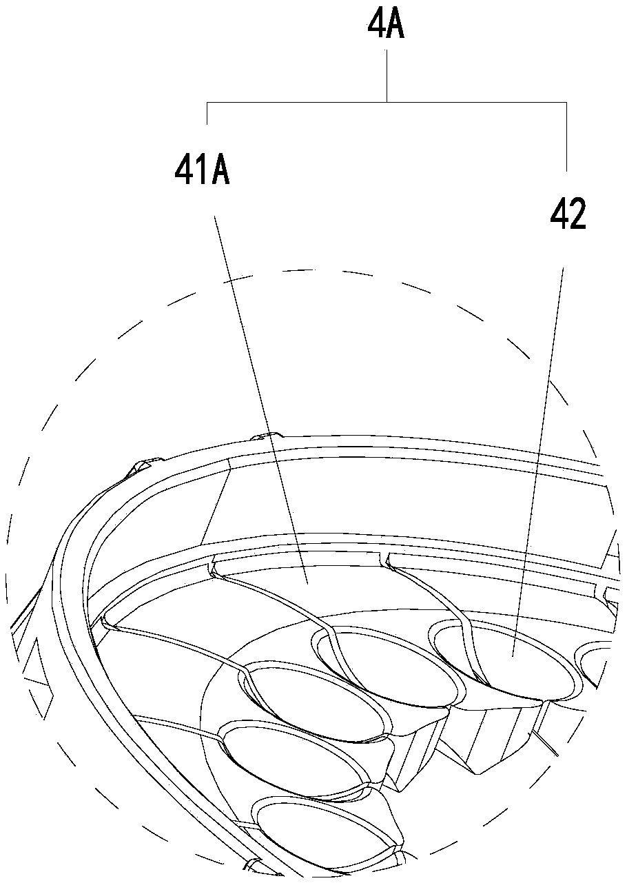 Damping rotating structure and gear adjuster thereof