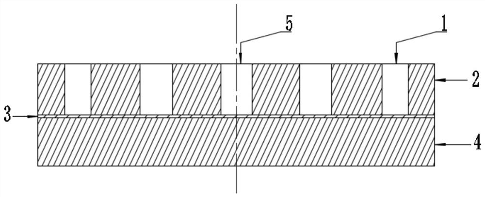 A kind of manufacturing method of frosted disc for processing tellurium oxide crystal