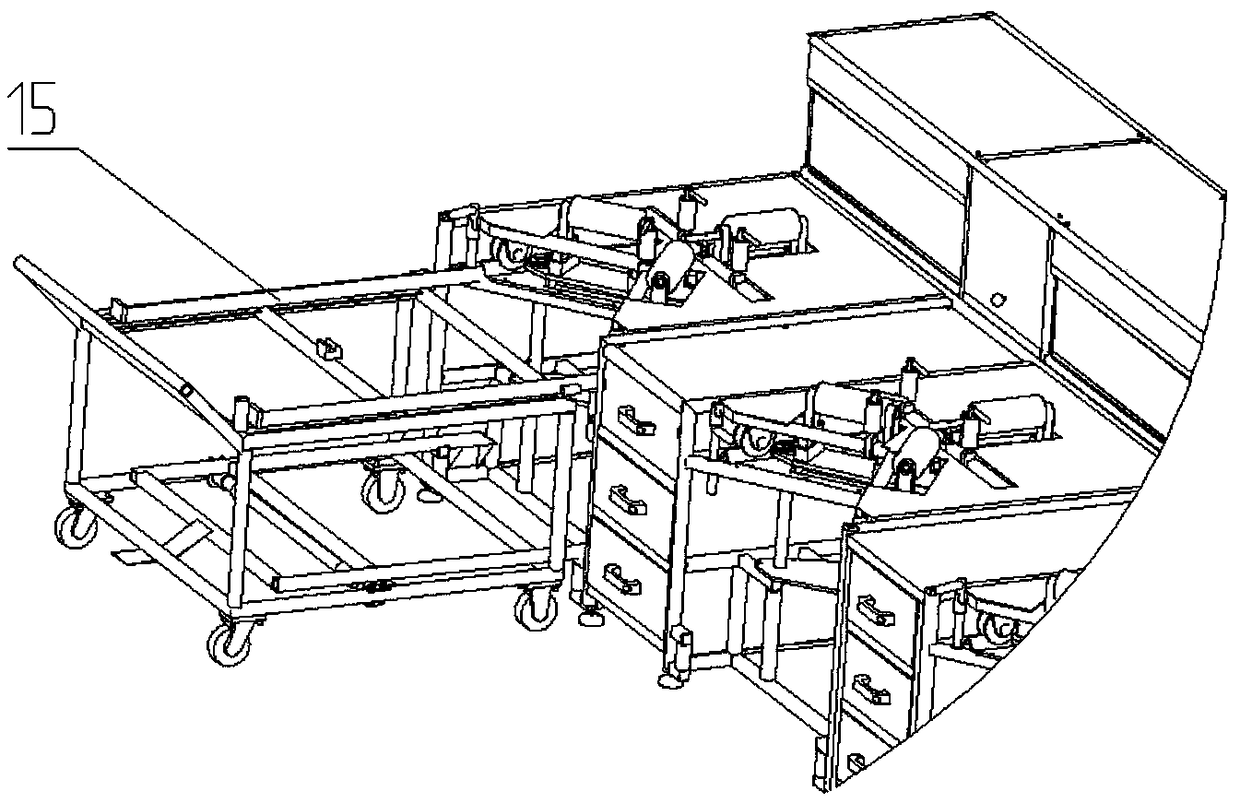 Mold trimming workbench and processing system