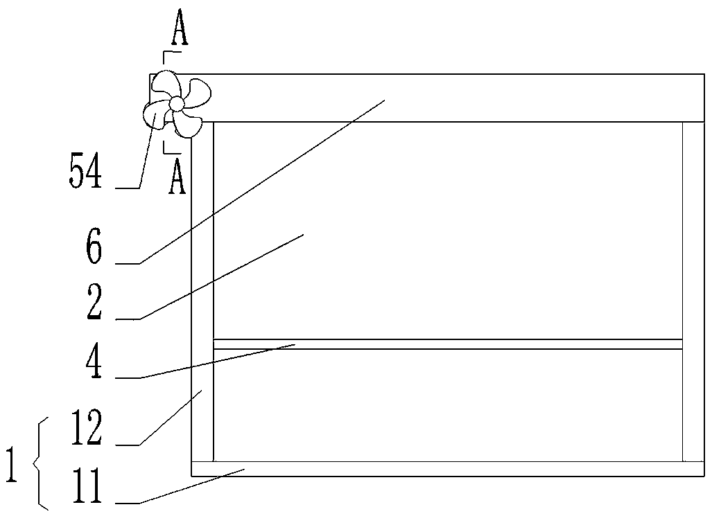 Lifting type anti-toppling large portal type display frame