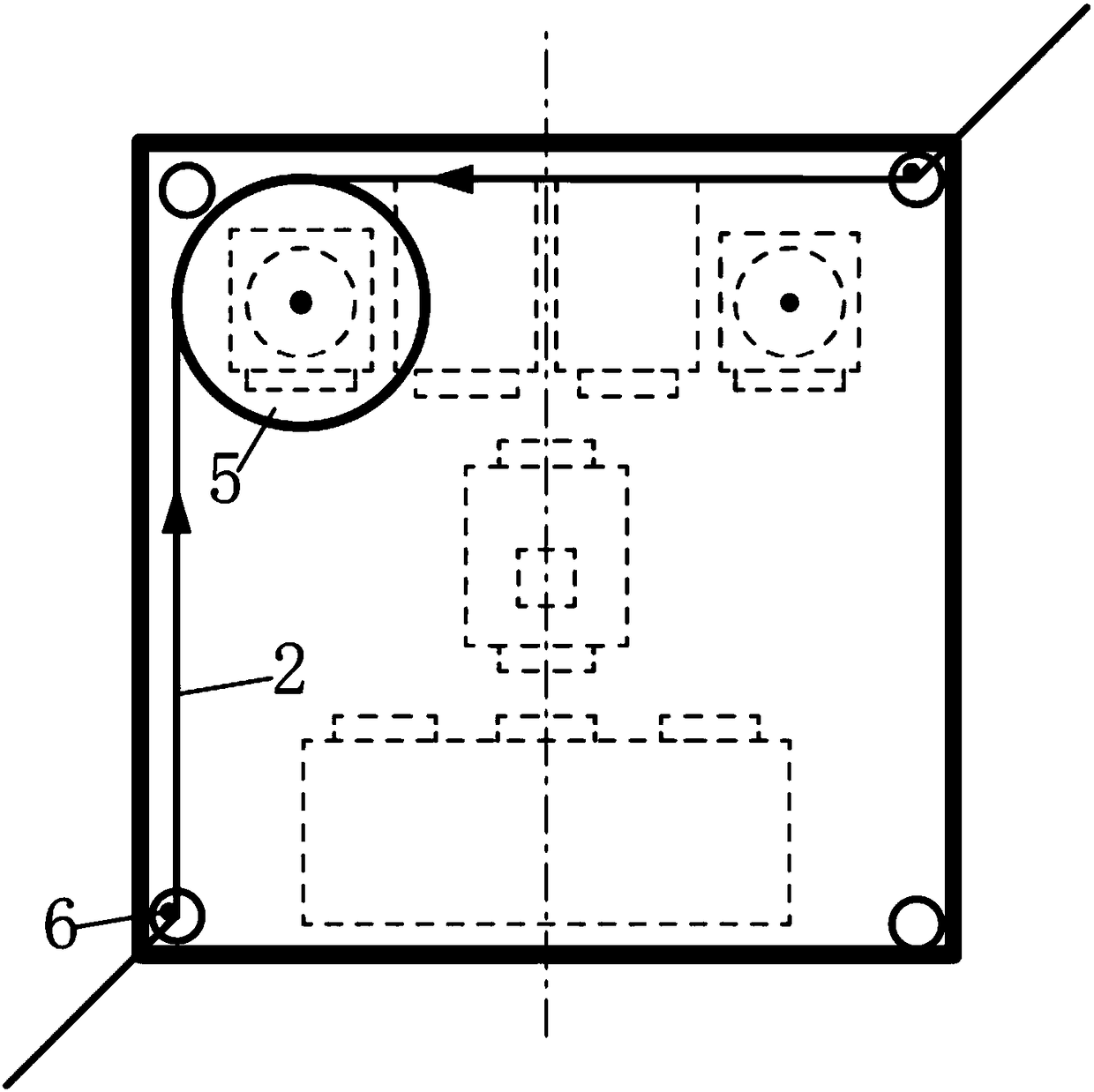 Parachute cord contraction and release device