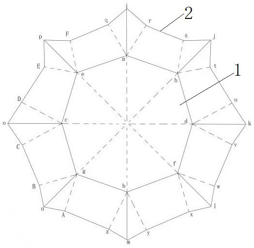 Platemaking method of octagonal cap