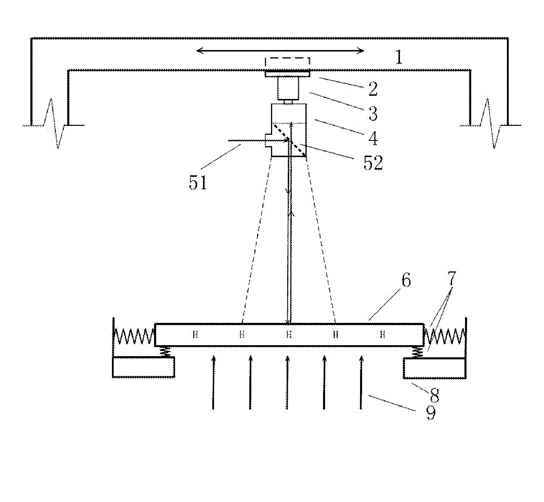 Device for detecting quality level of microelectronic packaging samples using photo-thermal imaging