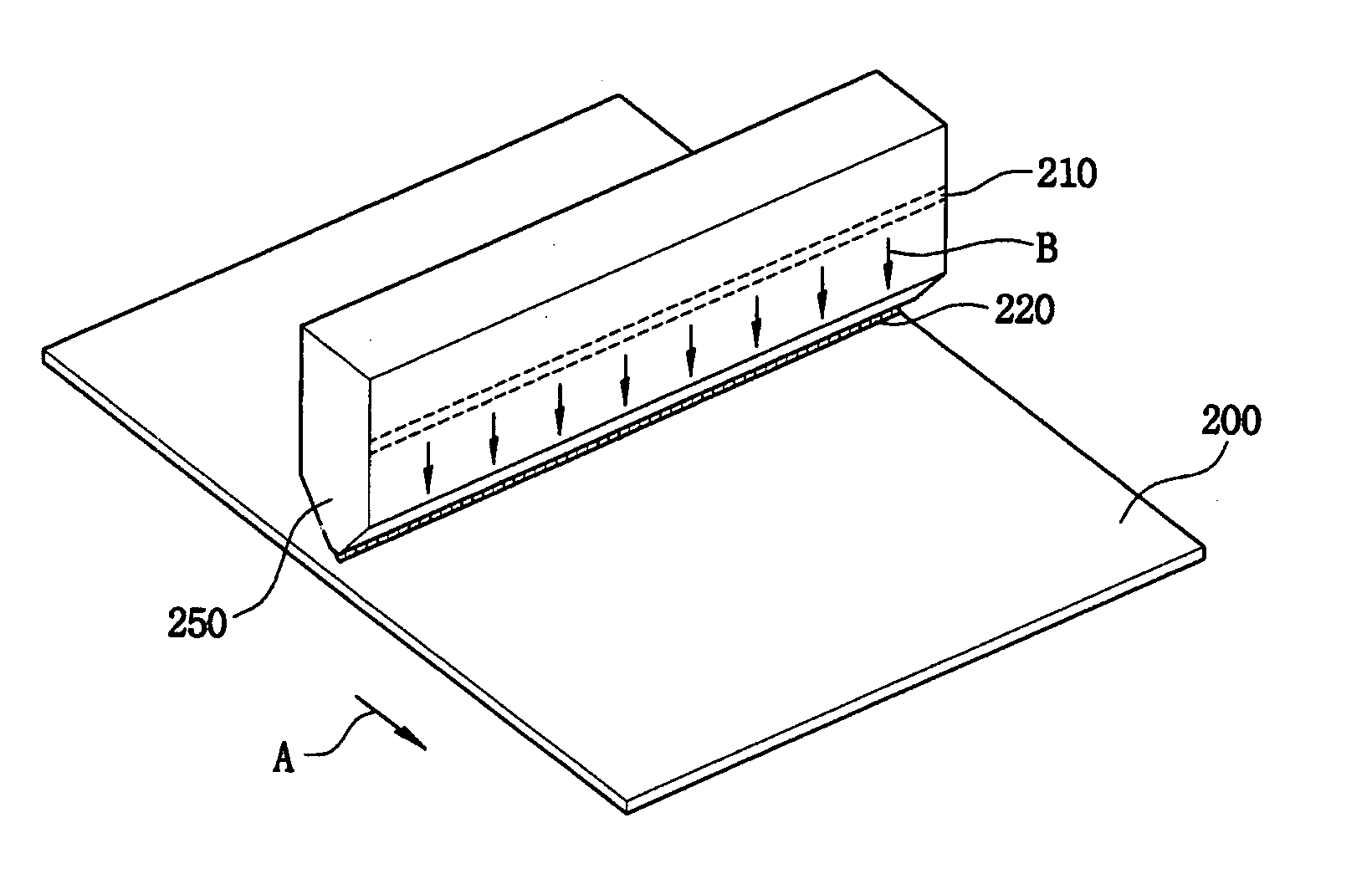 Photoresist composition for a spinless coater and method of forming a photoresist pattern using the same