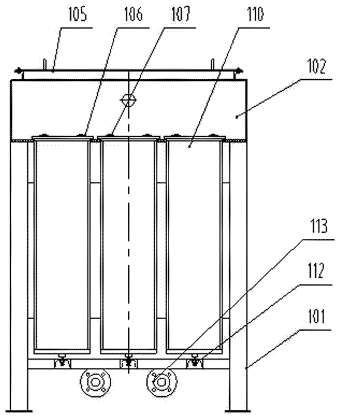 Flooded modular structure flat plate ceramic membrane filtration system