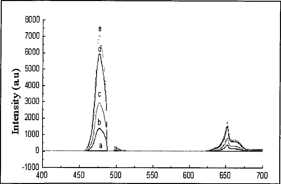 Synthesis and surface decorating method of rare-earth nanometer compound material