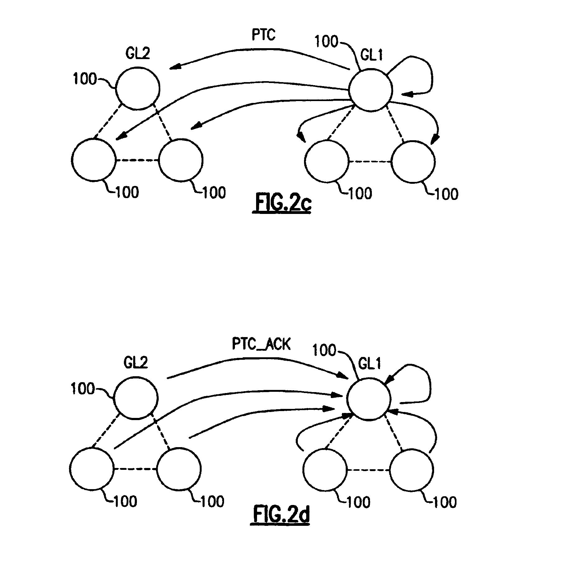 Method for controlling group membership in a distributed multinode data processing system to assure mutually symmetric liveness status indications